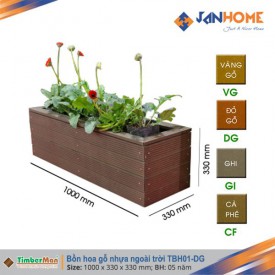 Chậu hoa ngoài trời
