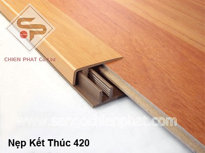 Nẹp kết thúc vàng 420