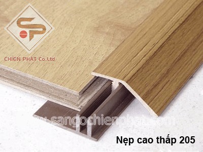 Nẹp cao thấp xám 205